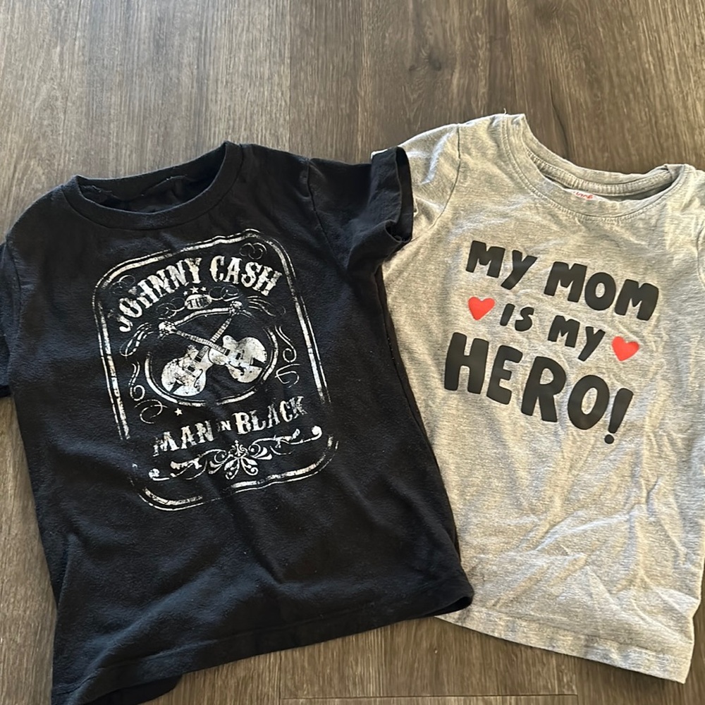 Gender neutral shirts size 4